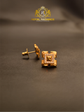 Royal Radiance Golden Grace Earrings