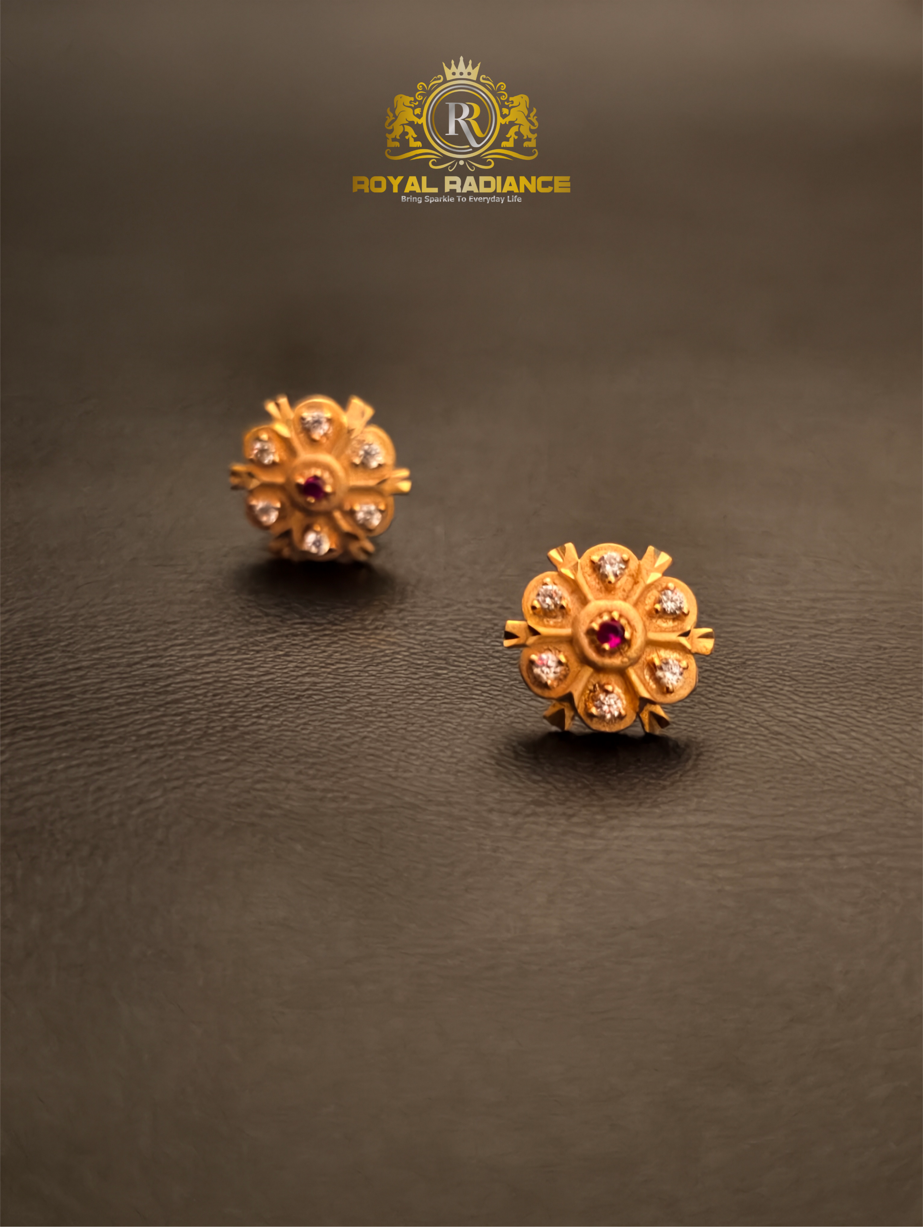 Royal Radiance Moonlit Beauty Earrings