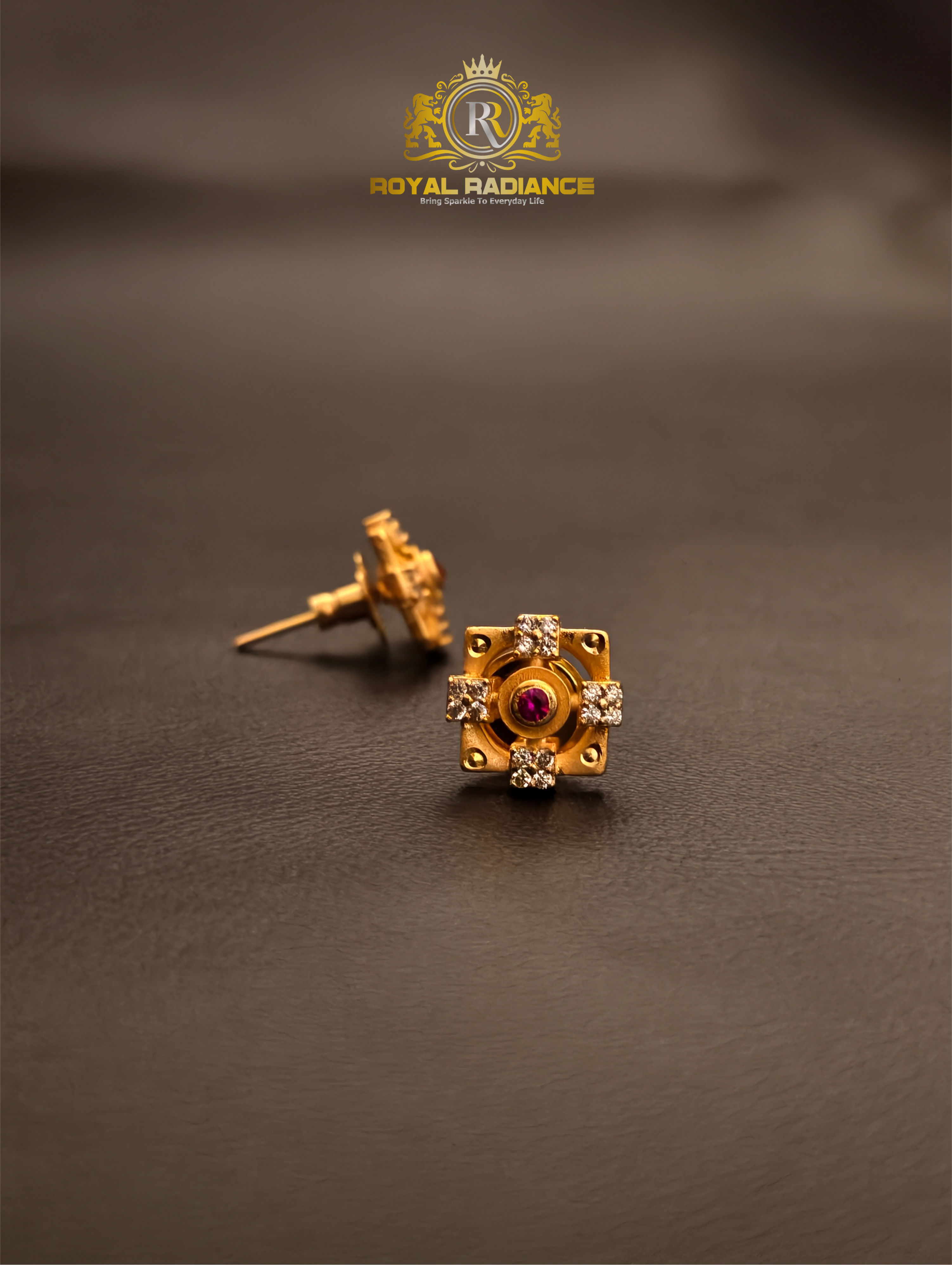 Royal Radiance Moonlit Beauty Earrings
