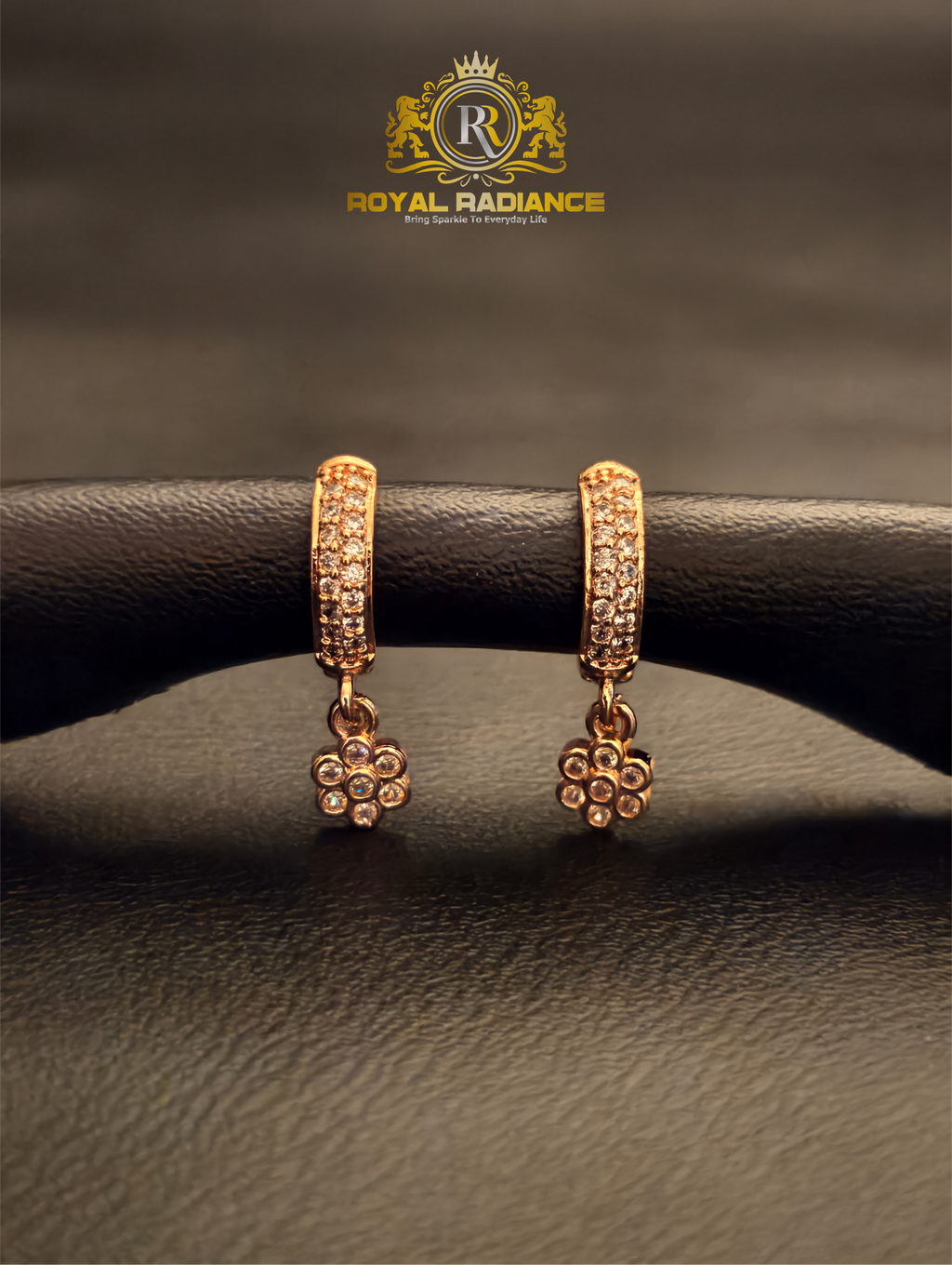 Royal Radiance Celestial Charm Bali Earrings