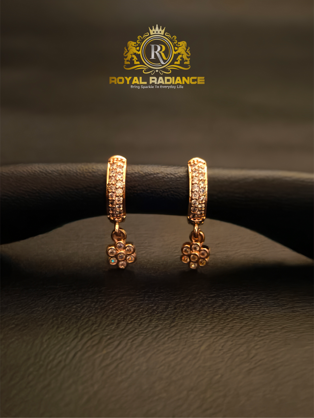 Royal Radiance Celestial Charm Bali Earrings
