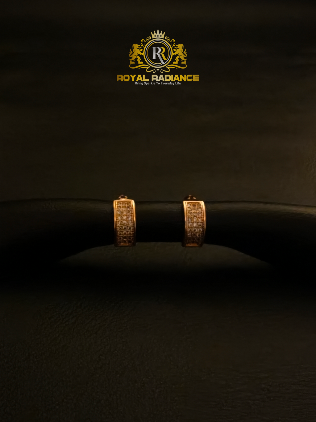 Royal Radiance Golden Grace Earrings